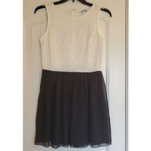 NWT White & Black Dress